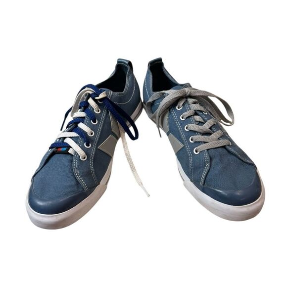 Macbeth New Eliot Men's Blue Gray Trainers Sneakers 8 - Picture 3 of 6